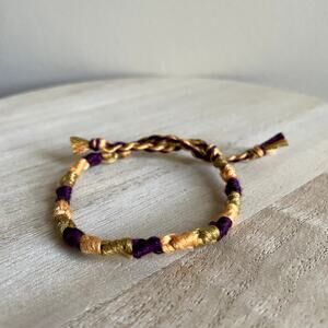 Sheridan Bracelet anklet trendy comfortable tie embroidery thread woven gift